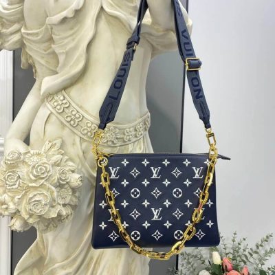 Wholesale Luxury Louis Vuitton Coussin Pm M57790 Navy Blue