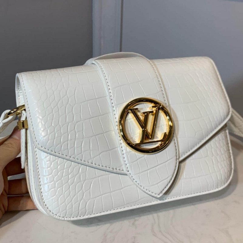 Wholesale Luxury Louis Vuitton Crocodile Embossed Lv Pont 9 M55950 - Image 3