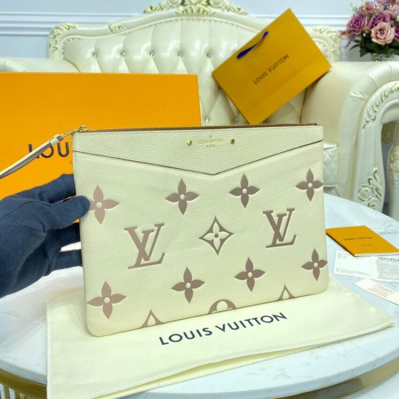 Wholesale Luxury Louis Vuitton Daily Pouch M80174 Cream - Image 2