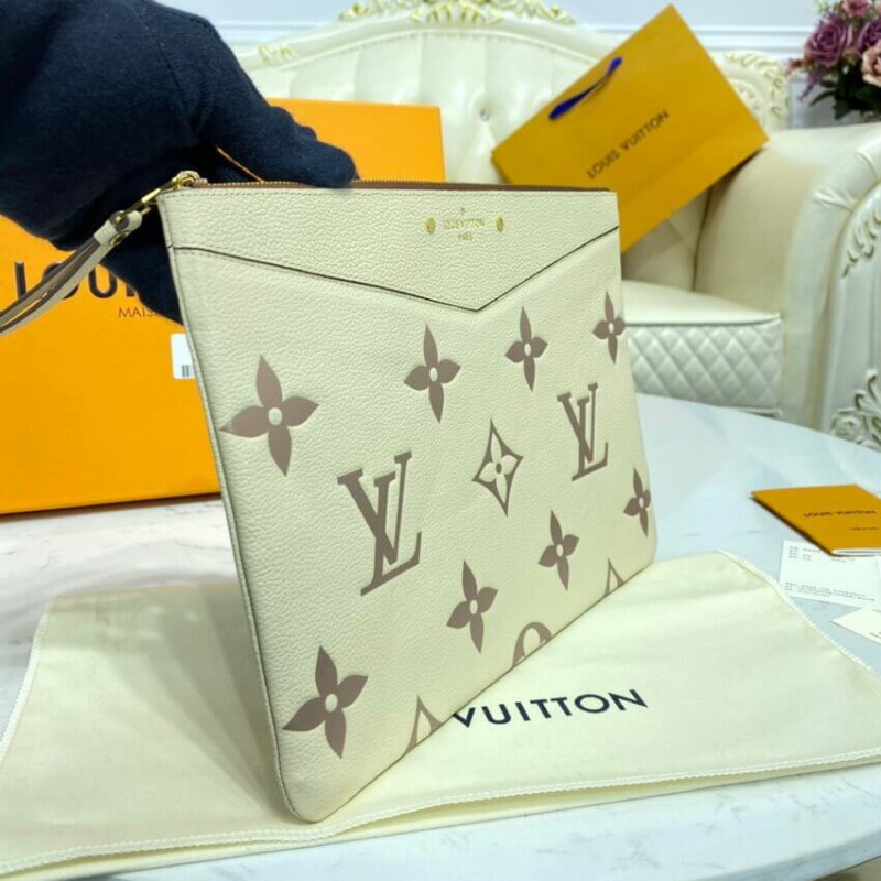 Wholesale Luxury Louis Vuitton Daily Pouch M80174 Cream - Image 3