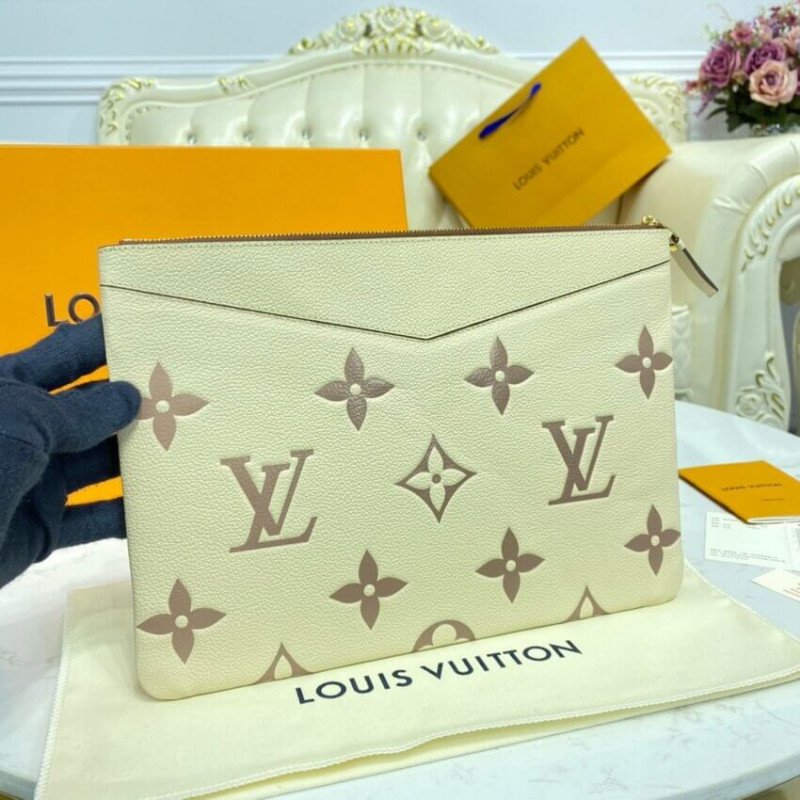 Wholesale Luxury Louis Vuitton Daily Pouch M80174 Cream - Image 4