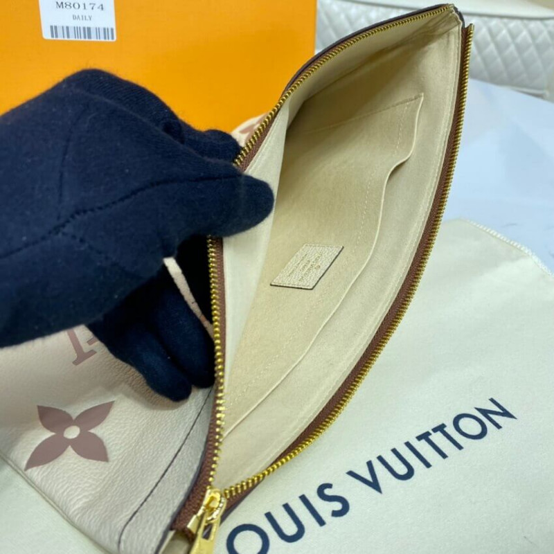 Wholesale Luxury Louis Vuitton Daily Pouch M80174 Cream - Image 9