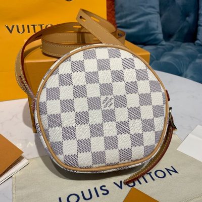 Alternative view of Wholesale Luxury Louis Vuitton Damier Azur Boite Chapeau Souple Pm N40333