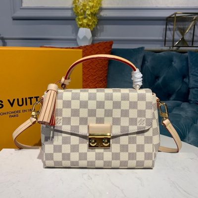 Alternative view of Wholesale Luxury Louis Vuitton Damier Azur Canvas Croisette N41581