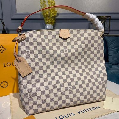 Alternative view of Wholesale Luxury Louis Vuitton Damier Azur Canvas Graceful Mm N42232
