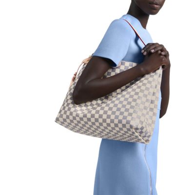 Alternative view of Wholesale Luxury Louis Vuitton Damier Azur Canvas Graceful Mm N42233