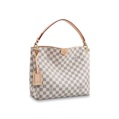 Wholesale Luxury Louis Vuitton Damier Azur Canvas Graceful Pm N42248