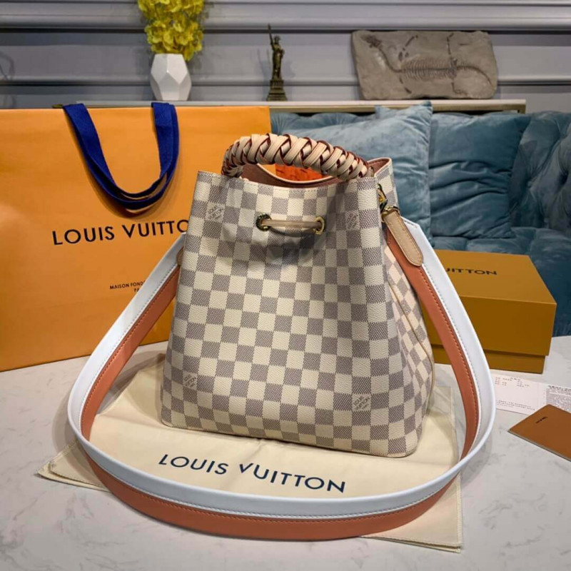 Wholesale Luxury Louis Vuitton Damier Azur Canvas Neonoe N40344 - Image 3