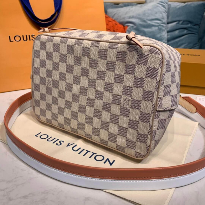 Wholesale Luxury Louis Vuitton Damier Azur Canvas Neonoe N40344 - Image 5