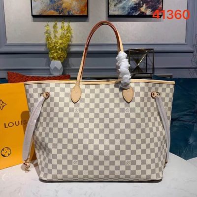 Alternative view of Wholesale Luxury Louis Vuitton Damier Azur Canvas Neverfull Gm N41360