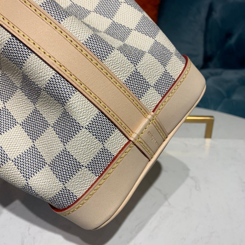 Wholesale Luxury Louis Vuitton Damier Azur Canvas Noe Bb N41220 - Image 6