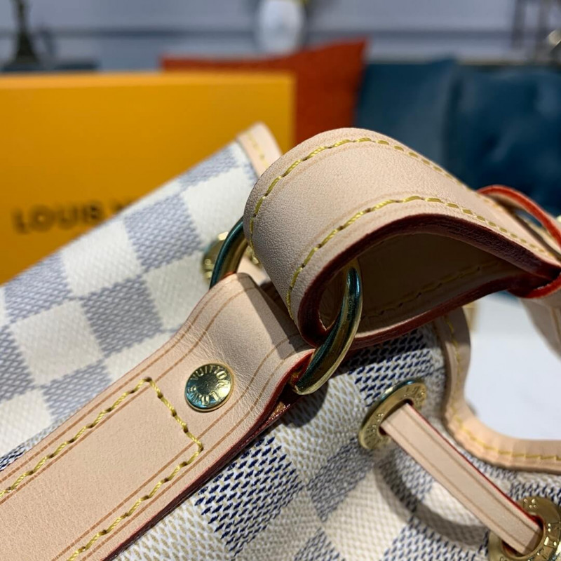 Wholesale Luxury Louis Vuitton Damier Azur Canvas Noe Bb N41220 - Image 8