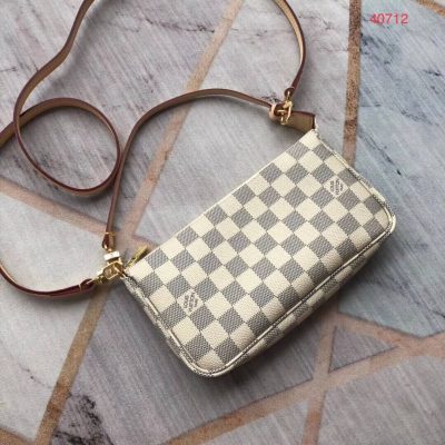 Alternative view of Wholesale Luxury Louis Vuitton Damier Azur Canvas Pochette Accessoires N41207/N51986