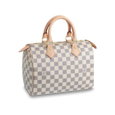 Wholesale Luxury Louis Vuitton Damier Azur Canvas Speedy 25 N41371