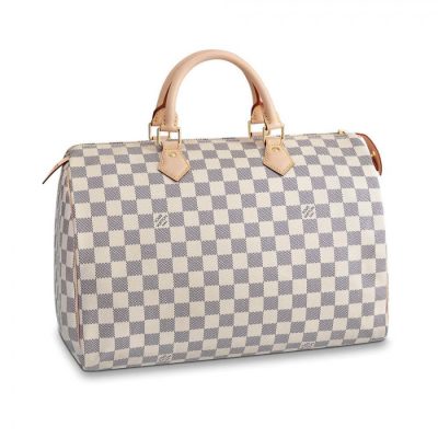 Wholesale Luxury Louis Vuitton Damier Azur Canvas Speedy 35 N41369
