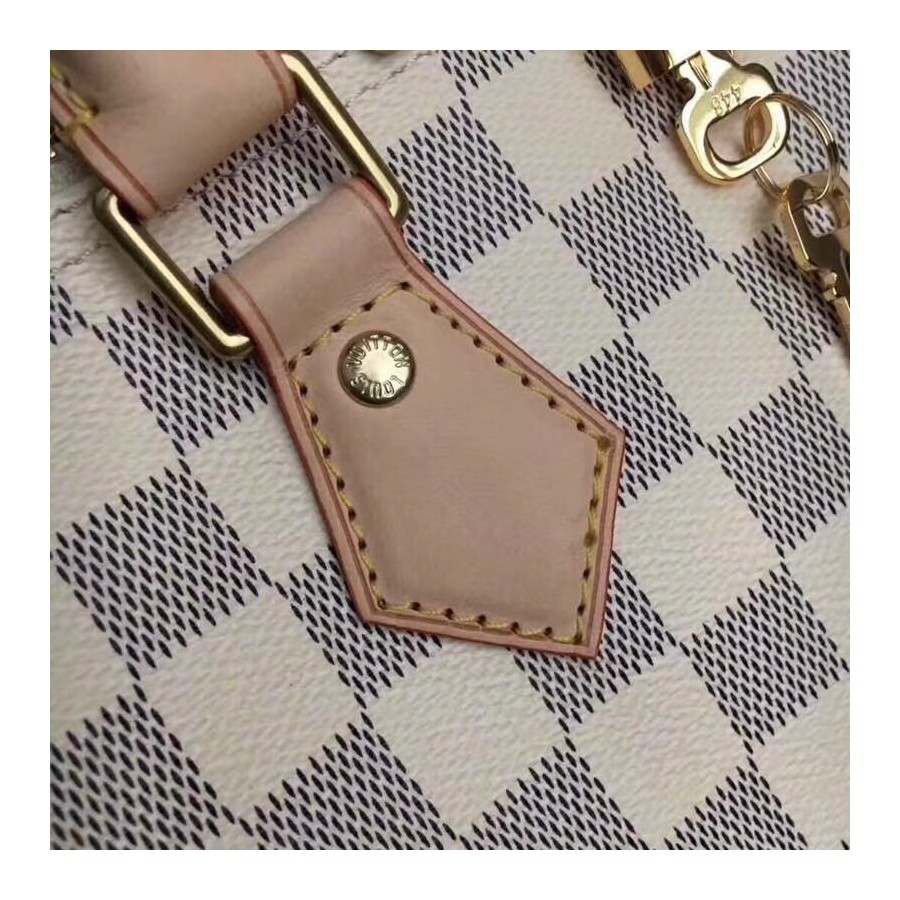 Wholesale Luxury Louis Vuitton Damier Azur Canvas Speedy Bandouliere 25 N41374 - Image 7