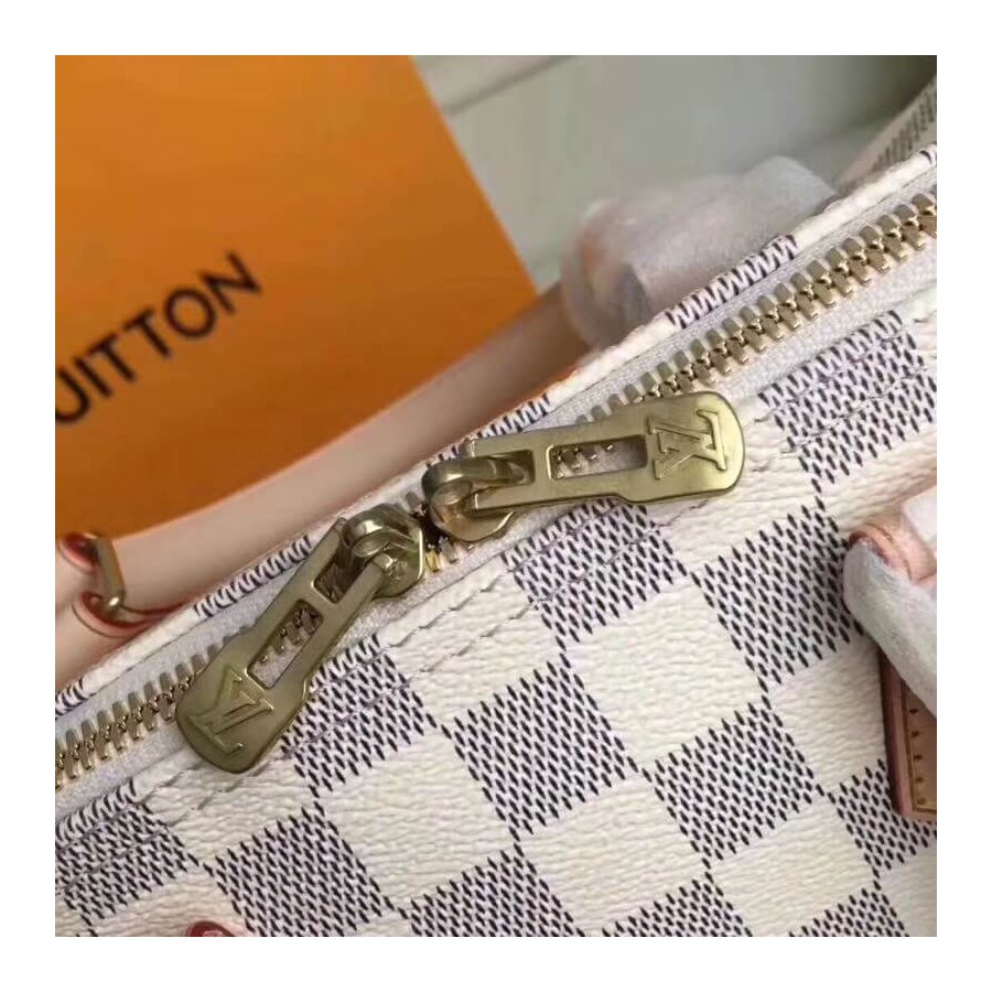 Wholesale Luxury Louis Vuitton Damier Azur Canvas Speedy Bandouliere 25 N41374 - Image 8