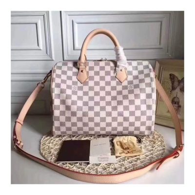 Alternative view of Wholesale Luxury Louis Vuitton Damier Azur Canvas Speedy Bandouliere 30 N41373