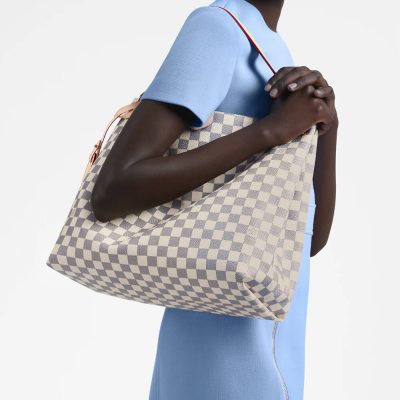 Alternative view of Wholesale Luxury Louis Vuitton Damier Azur Graceful Mm N42232 N42233