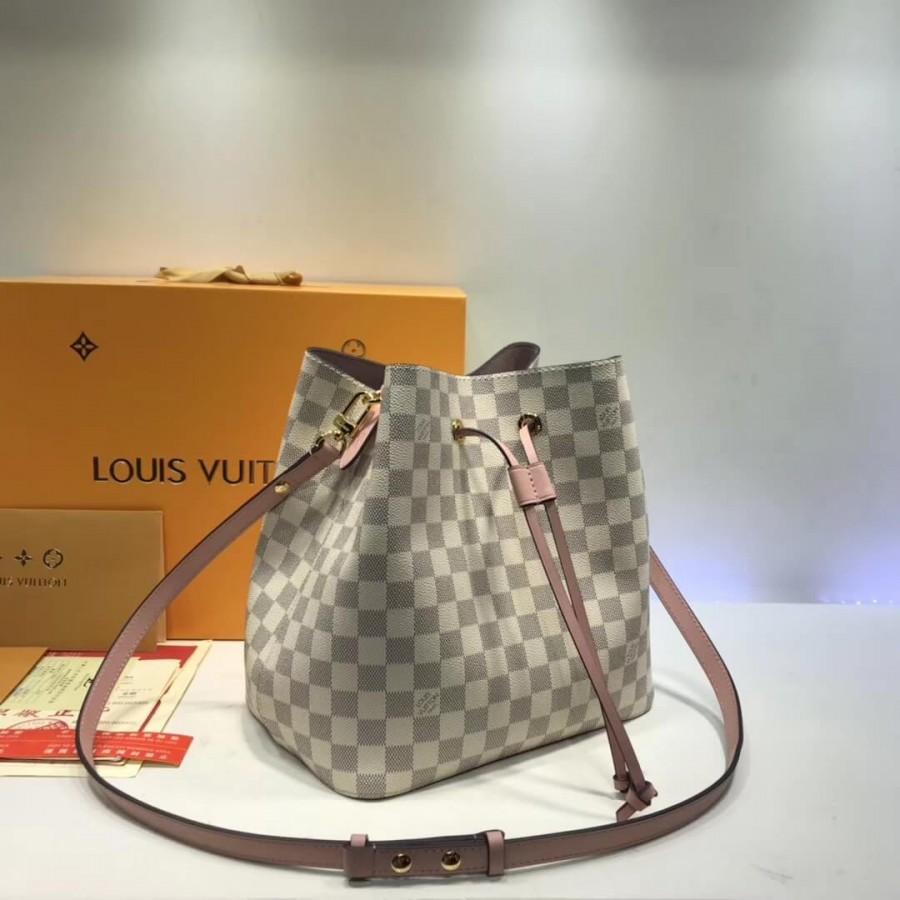 Wholesale Luxury Louis Vuitton Damier Azur Neonoe N40513 - Image 3
