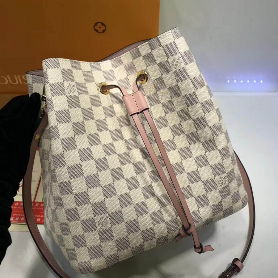 Wholesale Luxury Louis Vuitton Damier Azur Neonoe N40513 - Image 4