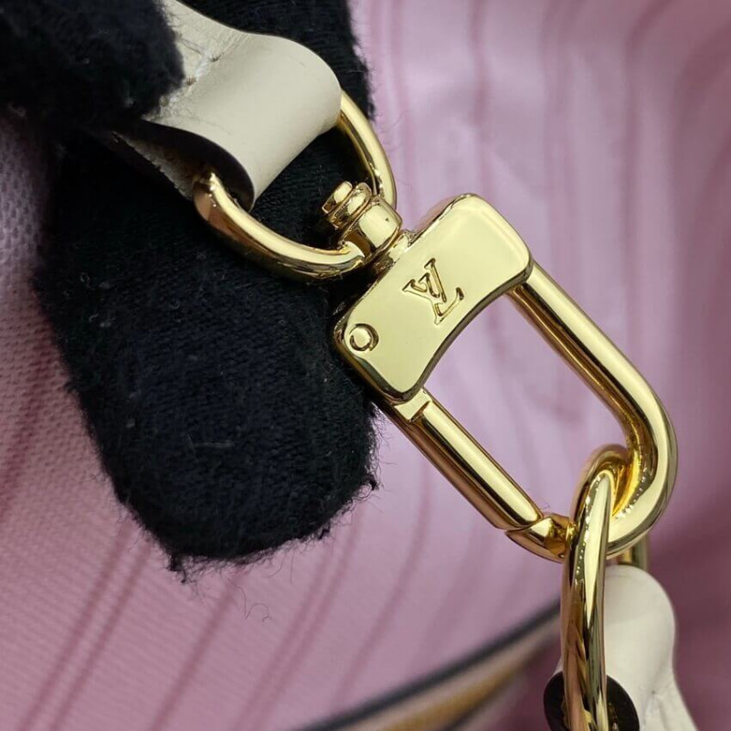 Wholesale Luxury Louis Vuitton Damier Azur Neverfull Mm N45295 Pink - Image 16