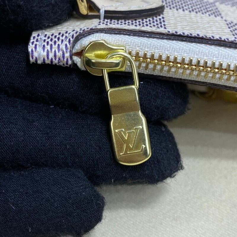 Wholesale Luxury Louis Vuitton Damier Azur Neverfull Mm N45295 Pink - Image 9