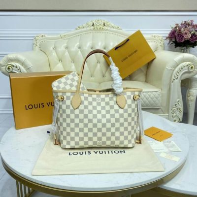 Alternative view of Wholesale Luxury Louis Vuitton Damier Azur Neverfull Pm N41362