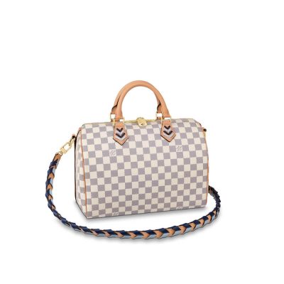 Wholesale Luxury Louis Vuitton Damier Azur Speedy Bandouliere 30 N50054