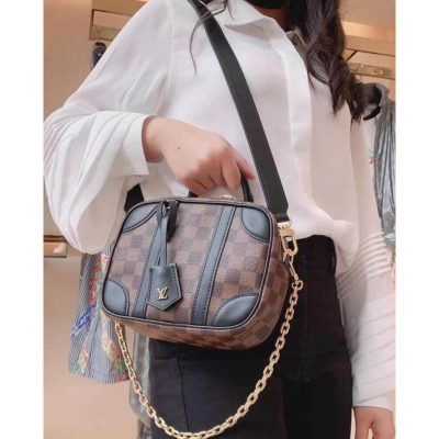 Alternative view of Wholesale Luxury Louis Vuitton Damier Azur Valisette Souple Bb N50063