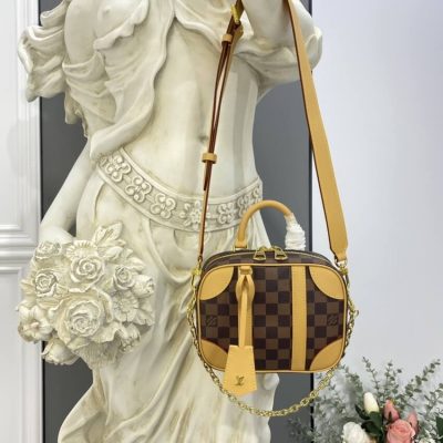 Alternative view of Wholesale Luxury Louis Vuitton Damier Azur Valisette Souple Bb N50065