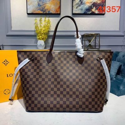 Alternative view of Wholesale Luxury Louis Vuitton Damier Canvas Neverfull Gm N41357