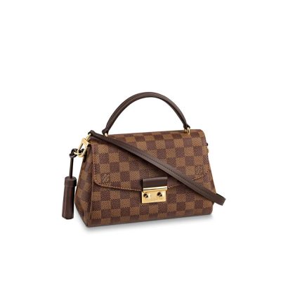 Wholesale Luxury Louis Vuitton Damier Ebene Canvas Croisette N53000
