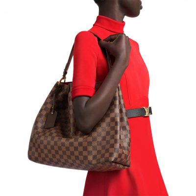 Alternative view of Wholesale Luxury Louis Vuitton Damier Ebene Canvas Graceful Mm N44045