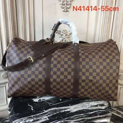 Alternative view of Wholesale Luxury Louis Vuitton Damier Ebene Canvas Keepall Bandouliere 55 N41414