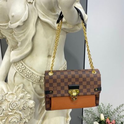 Alternative view of Wholesale Luxury Louis Vuitton Damier Ebene Canvas Vavin Pm N40110 Caramel