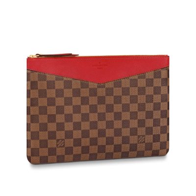 Wholesale Luxury Louis Vuitton Damier Ebene Daily Pouch N60262