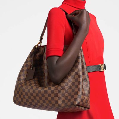 Wholesale Luxury Louis Vuitton Damier Ebene Graceful Mm N44045