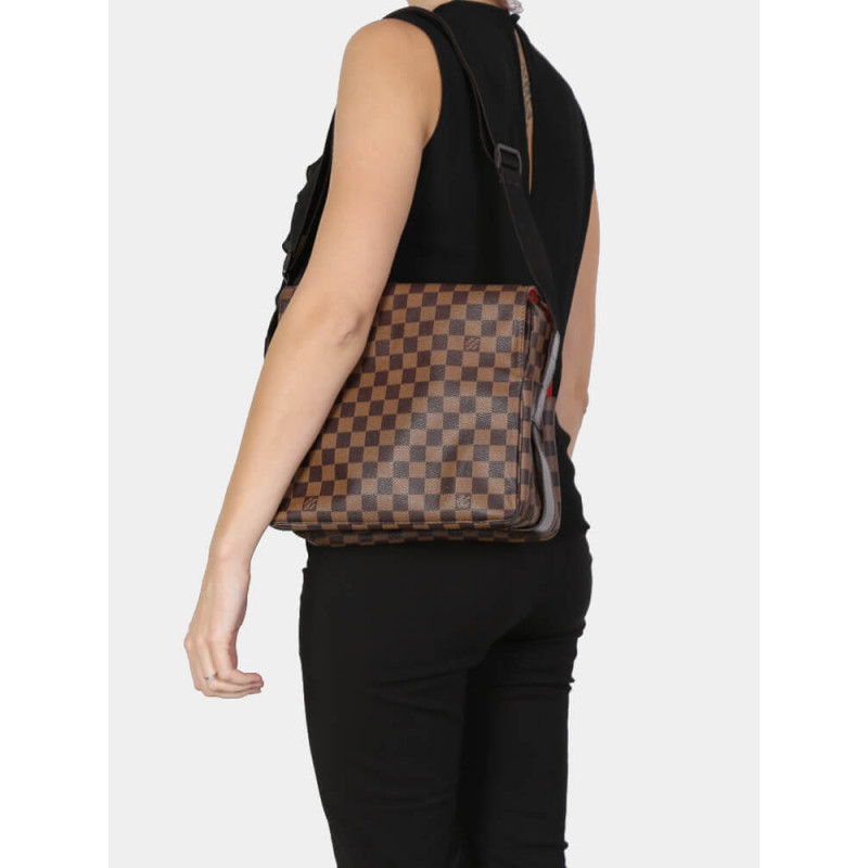 Wholesale Luxury Louis Vuitton Damier Ebene Naviglio Messenger Bag N45255 - Image 2