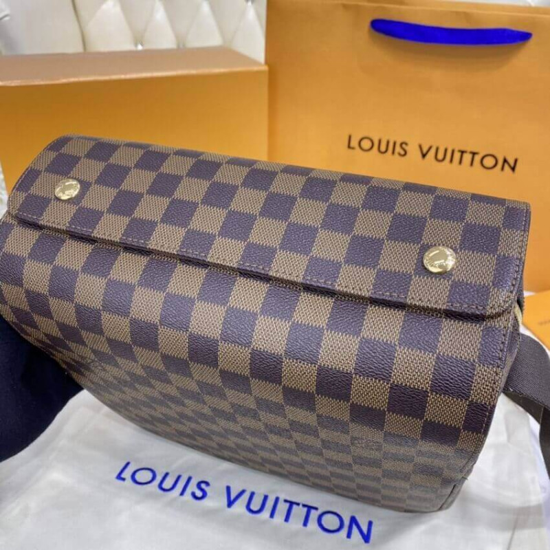Wholesale Luxury Louis Vuitton Damier Ebene Naviglio Messenger Bag N45255 - Image 15