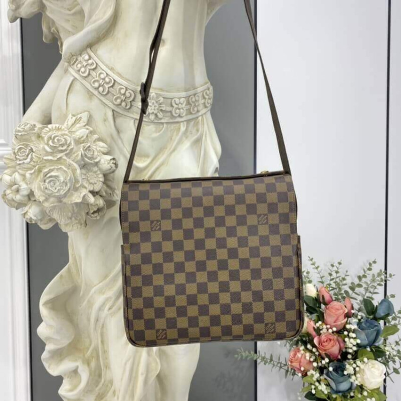 Wholesale Luxury Louis Vuitton Damier Ebene Naviglio Messenger Bag N45255 - Image 7