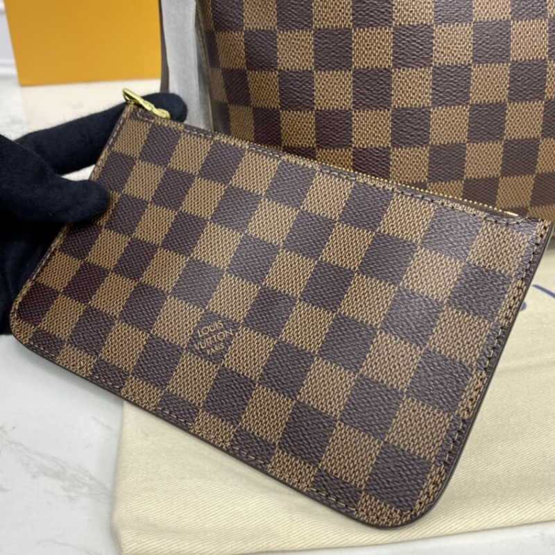 Wholesale Luxury Louis Vuitton Damier Ebene Neverfull Pm N41359 - Image 9