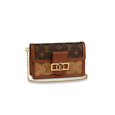 Wholesale Luxury Louis Vuitton Dauphine Chain Wallet M68746