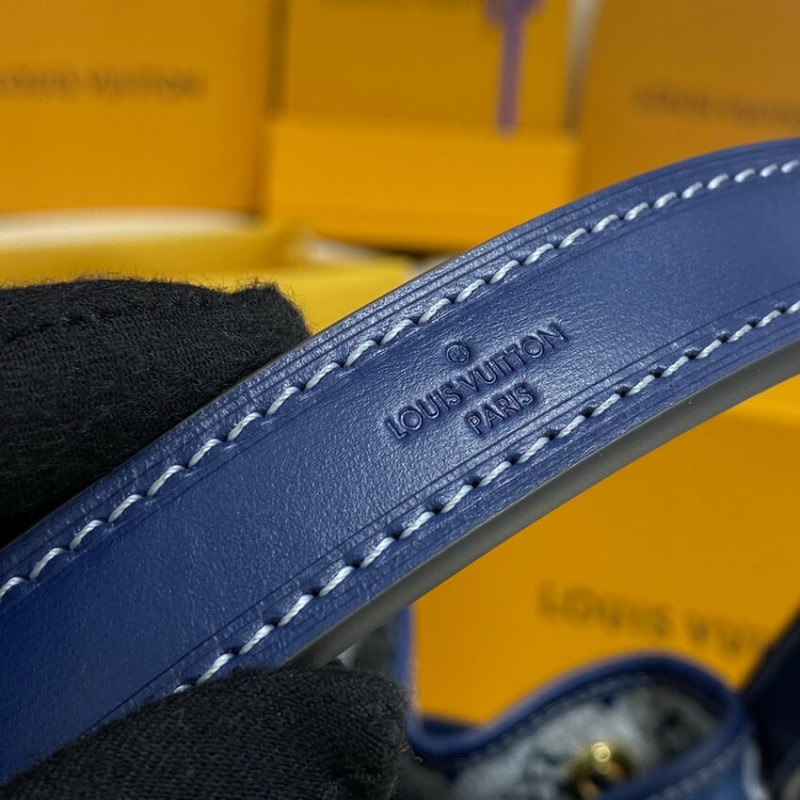 Wholesale Luxury Louis Vuitton Denim Jacquard Textil Petit Noe M59606 - Image 17