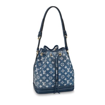 Wholesale Luxury Louis Vuitton Denim Jacquard Textil Petit Noe M59606
