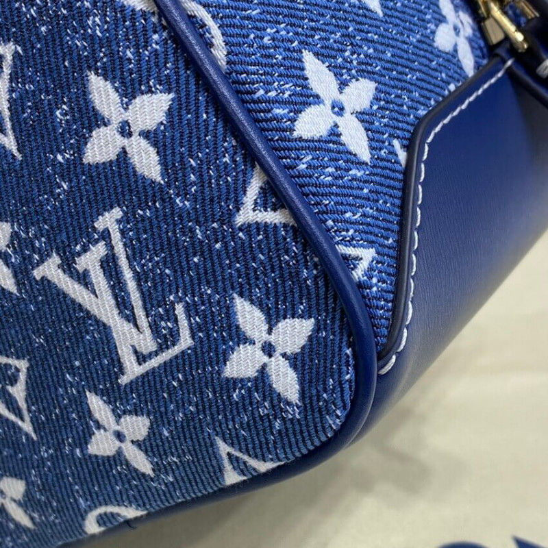 Wholesale Luxury Louis Vuitton Denim Jacquard Textil Square Bag M59611 - Image 15