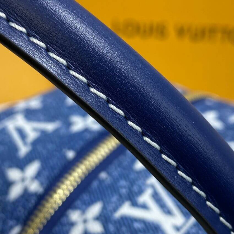 Wholesale Luxury Louis Vuitton Denim Jacquard Textil Square Bag M59611 - Image 16