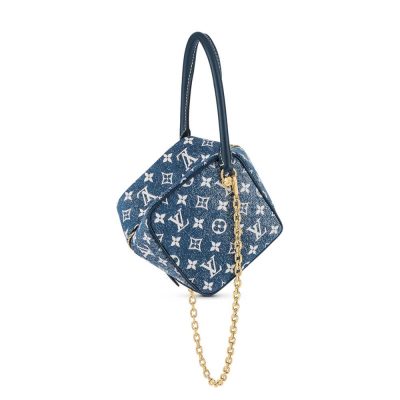 Wholesale Luxury Louis Vuitton Denim Jacquard Textil Square Bag M59611