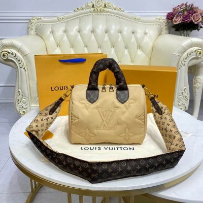 Alternative view of Wholesale Luxury Louis Vuitton Econyl Speedy Bandouliere 25 M59008 Beige