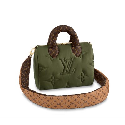 Wholesale Luxury Louis Vuitton Econyl Speedy Bandouliere 25 M59009 Khaki